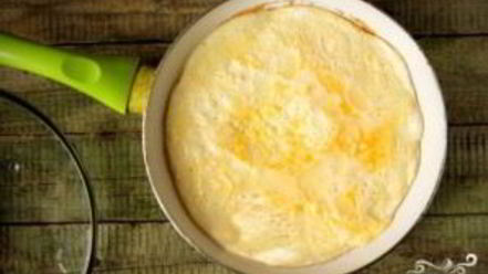 Рецепт омлета классического с молоком