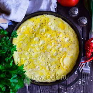 Рецепт Омлета на сковороде