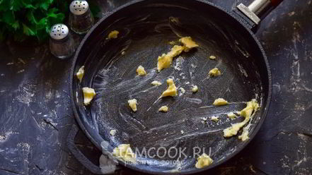 Рецепт омлета на сковороде