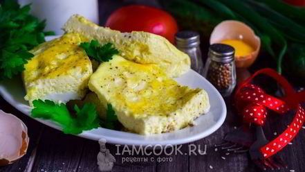 Рецепт омлета на сковороде