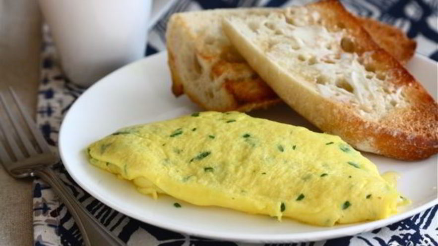 Рецепт омлета по-французски