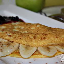 Рецепт Омлета с бананом и корицей