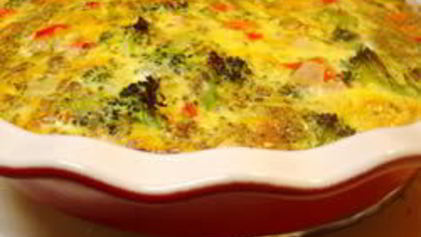Рецепт Омлета с брокколи и чечевицей