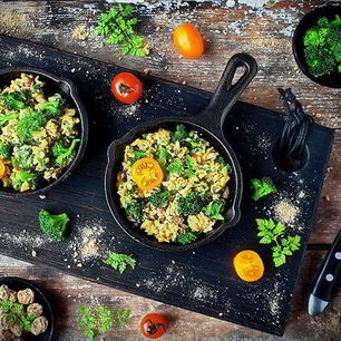 Рецепт Омлета с брокколи и шнитт-луком