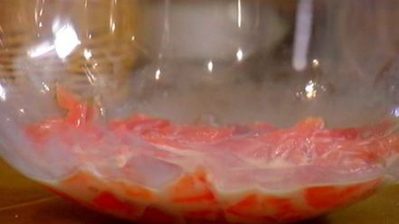 Рецепт омлета с форелью и укропом