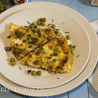 Рецепт Омлета с грибами в духовке