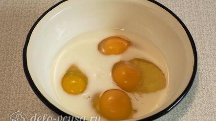 Рецепт омлета с грибами в духовке