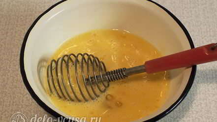 Рецепт омлета с грибами в духовке