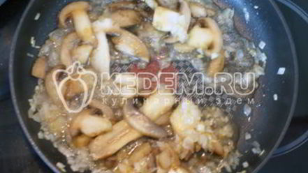 Рецепт омлета с грибами