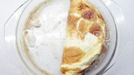 Рецепт омлета с грибами