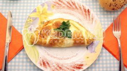 Рецепт омлета с грибами