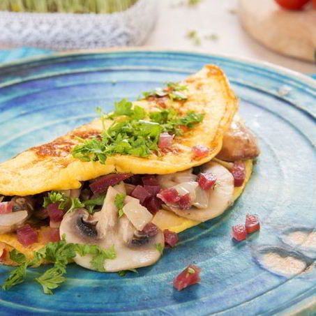 Рецепт Омлета с начинкой