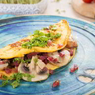 Рецепт Омлета с начинкой