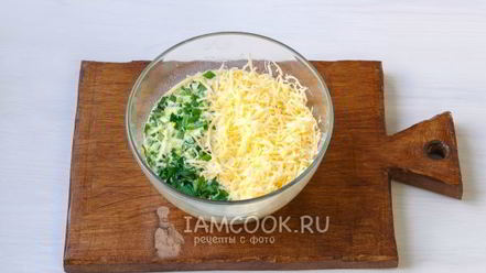 Рецепт омлета с помидорами и сыром в духовке