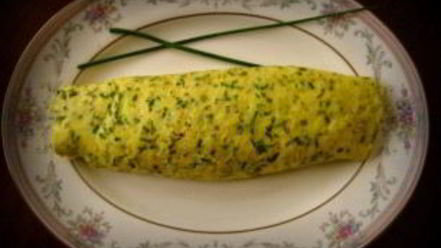 Рецепт омлета с зеленью