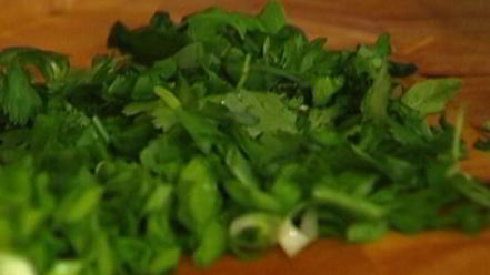 Рецепт открытого омлета с фетой и помидорами черри