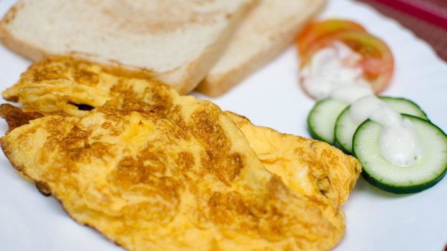 Рецепт простого омлета