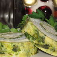 Рецепт Рулета-омлета со шпинатом