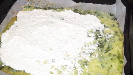 Рецепт рулета-омлета со шпинатом