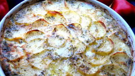 Рецепт семислойной картофельной фриттаты