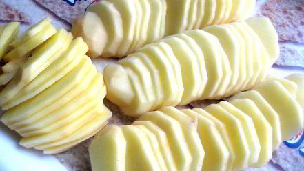 Рецепт семислойной картофельной фриттаты