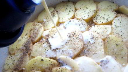 Рецепт семислойной картофельной фриттаты