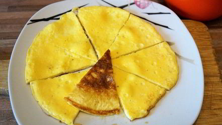 Рецепт тэбе-омлета и омлет тонкий