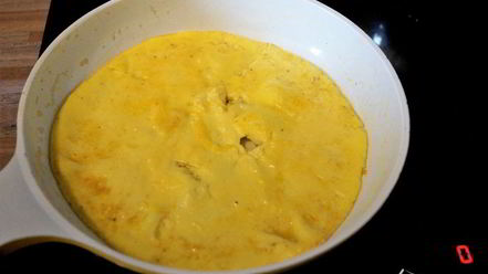 Рецепт тэбе-омлета и омлет тонкий