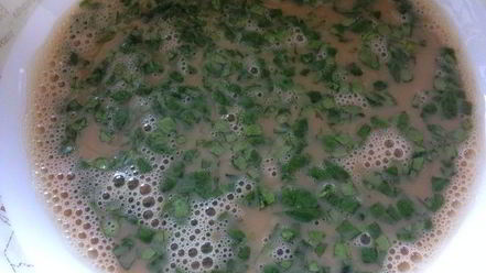 Рецепт японского омлета с курицей