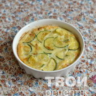 Рецепт Запеченного омлета с цукини