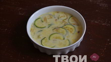 Рецепт запеченного омлета с цукини