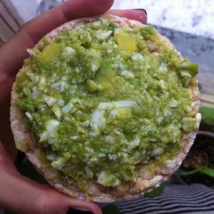 Рецепт Диетического паштета с авокадо и яйцом