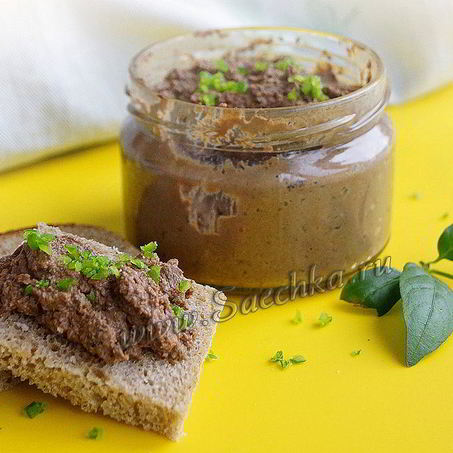 Рецепт Домашнего паштета из куриной печени