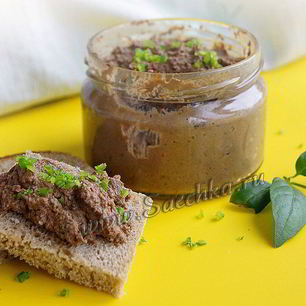 Рецепт Домашнего паштета из куриной печени