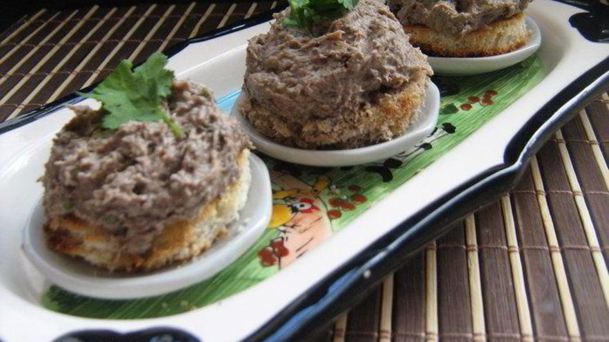 Рецепт грибного паштета