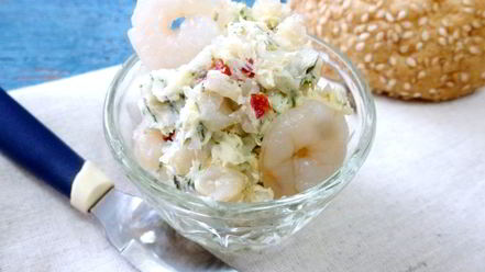 Рецепт креветочного паштета