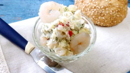 Рецепт креветочного паштета