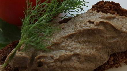 Рецепт куриного паштета с яблоком