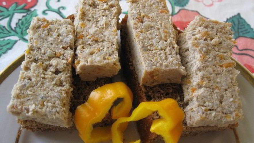 Рецепт мяса-печеночного домашний паштет