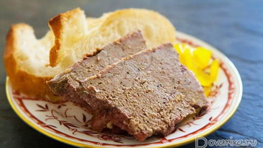 Рецепт паштета домашнего — иза свинины и печени