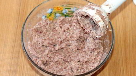 Рецепт паштета из булгура и красной фасоли