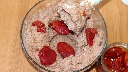 Рецепт паштета из булгура и красной фасоли