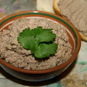 Рецепт Паштета из говяжьей печени диетический