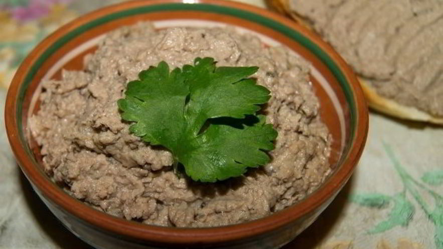 Рецепт паштета из говяжьей печени диетический