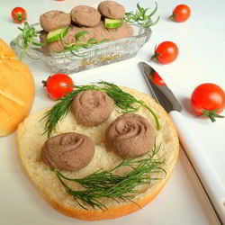 Рецепт Паштета из куриной печени и гречки