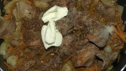 Рецепт паштета из куриной печени и зеленого горошка