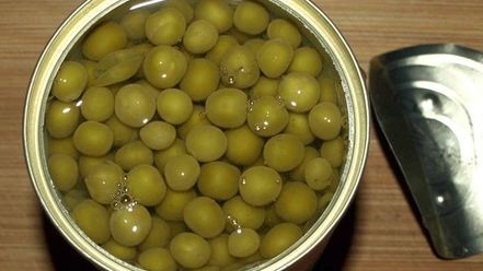 Рецепт паштета из куриной печени и зеленого горошка