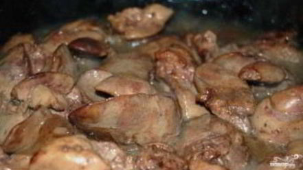 Рецепт паштета из куриной печени с грибами