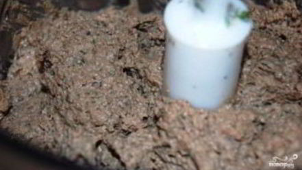 Рецепт паштета из куриной печени с грибами