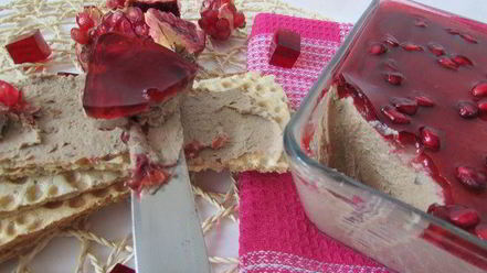 Рецепт паштета из куриной печени с коньяком и гранатовым желе